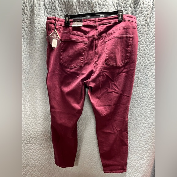 High rise ankle slacks pants - Picture 4 of 13